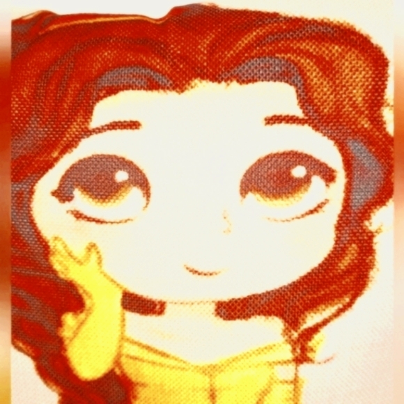 Princess Belle Disney Inspired 18" Throw Pillow Beautiful Clean ☀️ LOOK - Picture 3 of 4